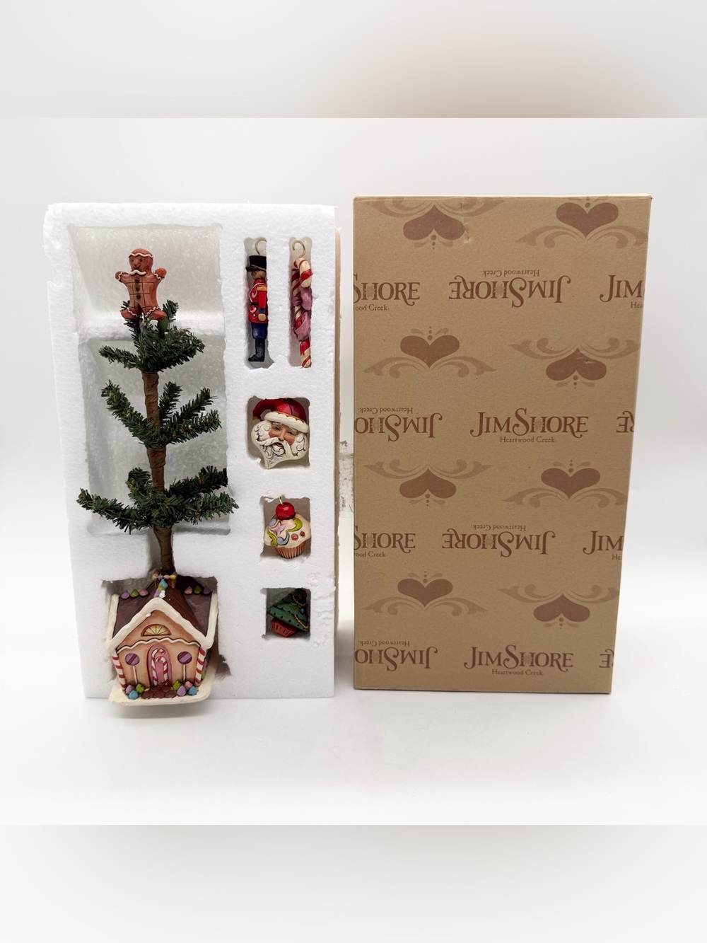 Jim Shore 4032480 Christmas Joys Are Ever Sweet Set Of 6 Gingerbread Xmas Tree
